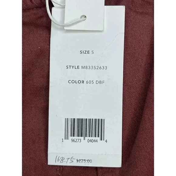 Vince NWT Men’s canvas garment dye short size Small - Picture 7 of 10